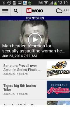 WOIO 19 News android App screenshot 2