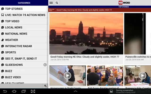 WOIO 19 News android App screenshot 8